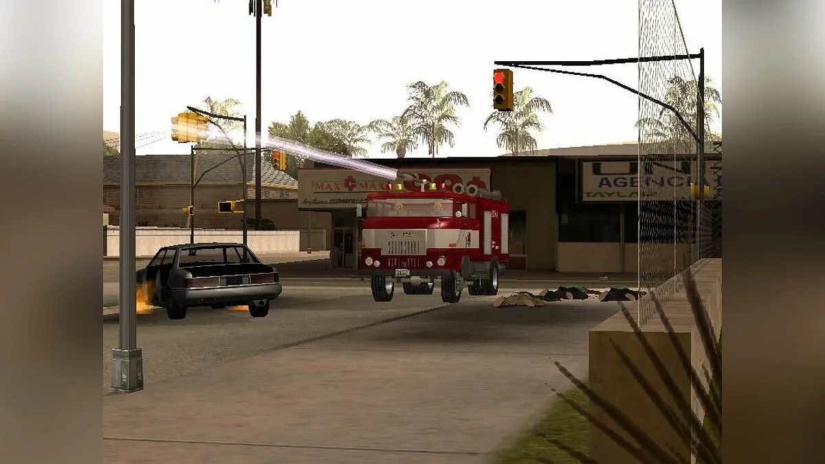 Оновлена пожежна машина / GTA San Andreas