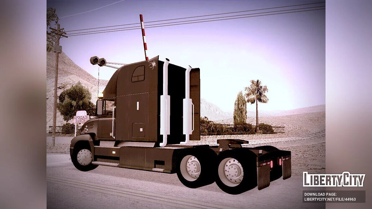 Mack Vision with Double Trailer / GTA San Andreas
