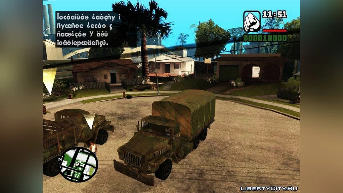 Грузовик из COD 4 MW / GTA San Andreas