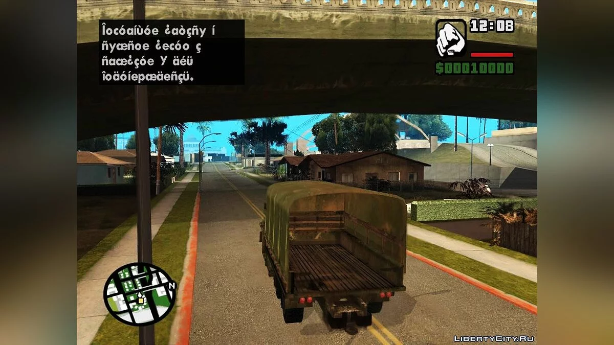 Грузовик из COD 4 MW / GTA San Andreas