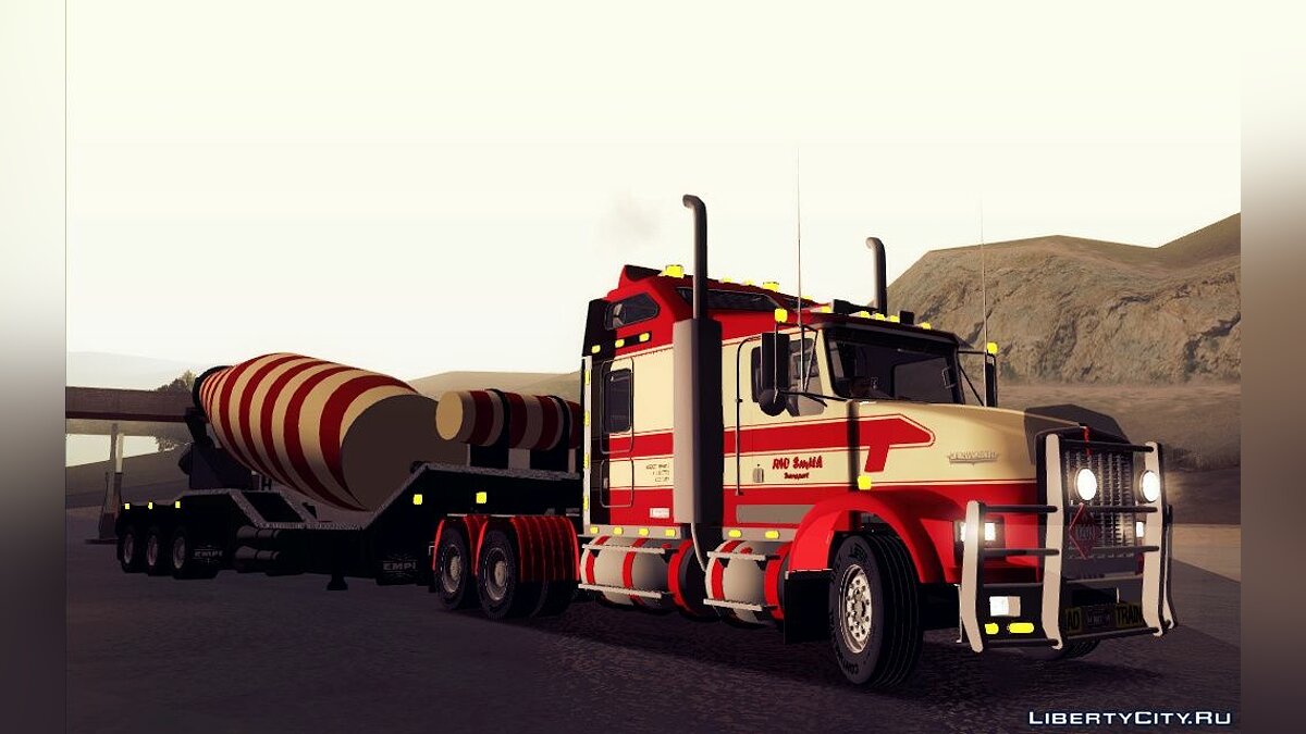 PS2 RoadTrain para GTA San Andreas