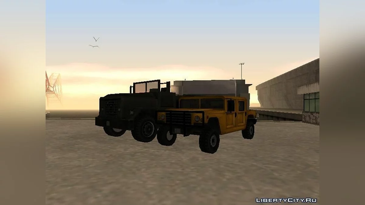 GTA III Flachbett/Kasernen / GTA San Andreas