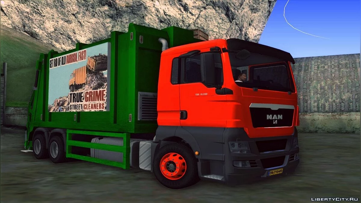 MAN TGS 320 Müllwagen / GTA San Andreas