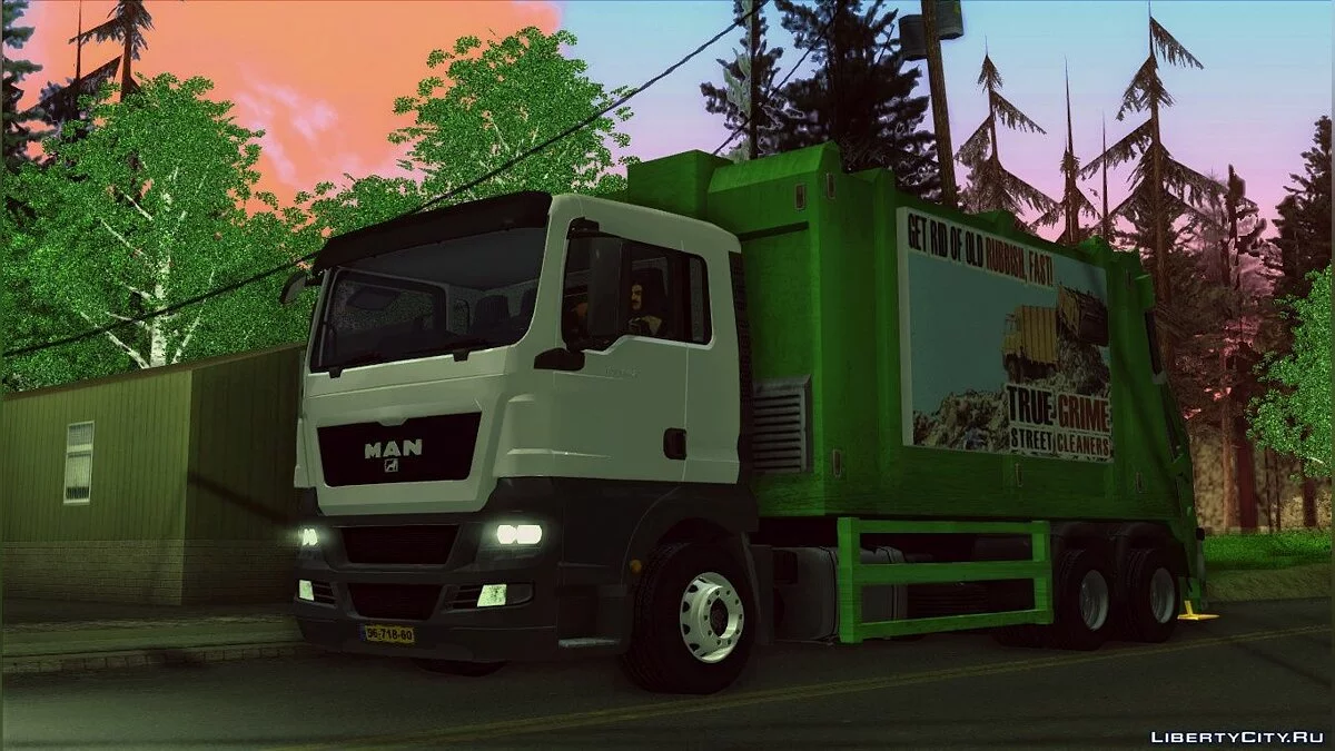 MAN TGS 320 Müllwagen / GTA San Andreas