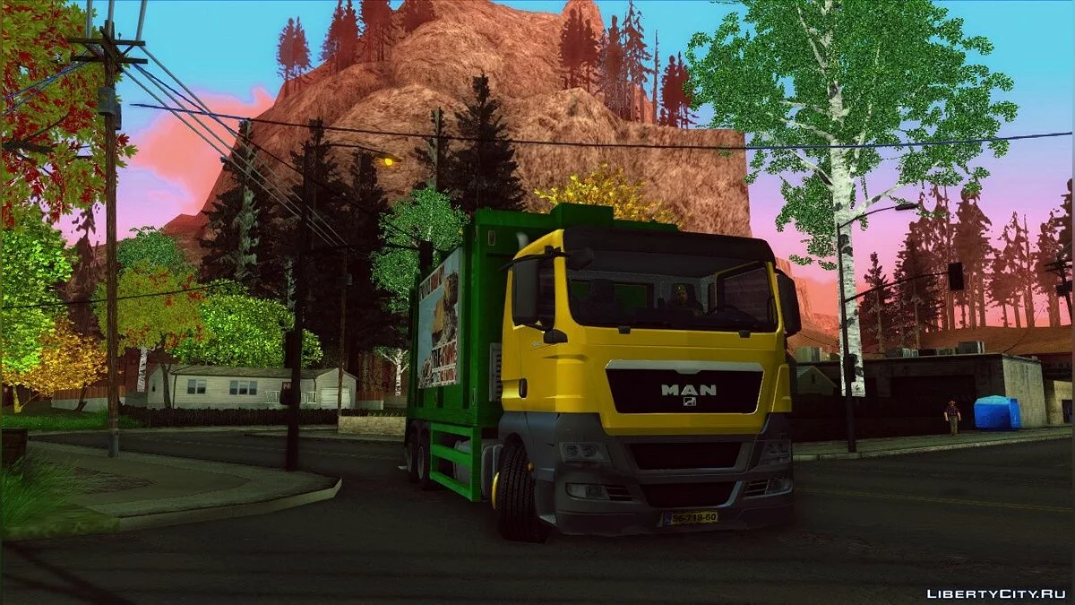 MAN TGS 320 Müllwagen / GTA San Andreas