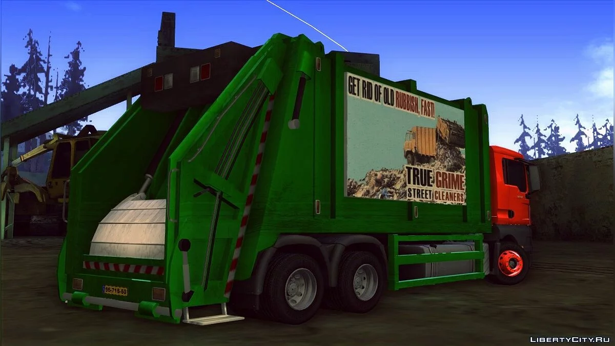 MAN TGS 320 Müllwagen / GTA San Andreas
