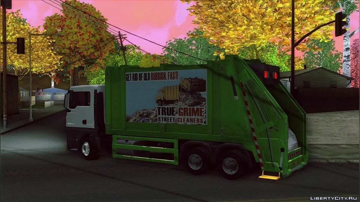 MAN TGS 320 Müllwagen / GTA San Andreas