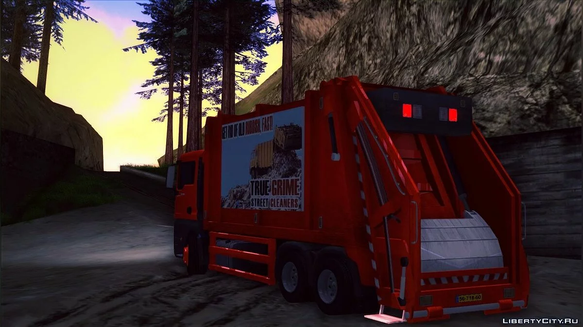 MAN TGS 320 Müllwagen / GTA San Andreas