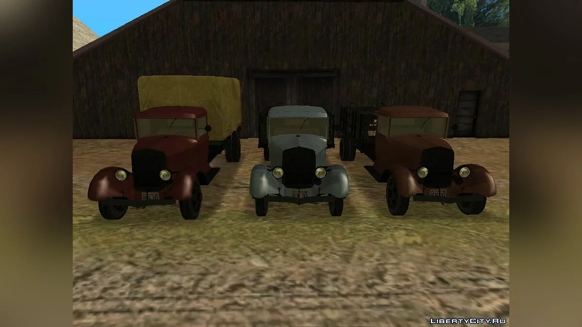 Ford AA (ГаЗ АА, Smith Truck) з Mafia II [IVF] / GTA San Andreas