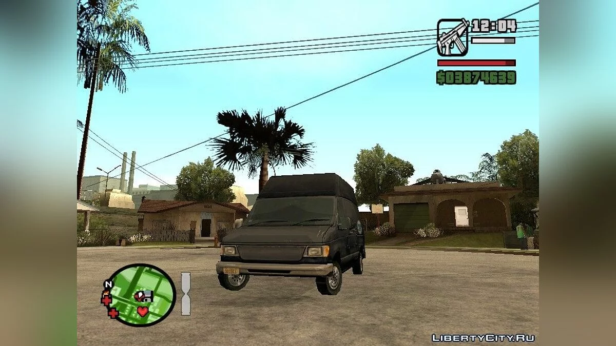 Фургон уборщиков из "MaxPayne2" / GTA San Andreas