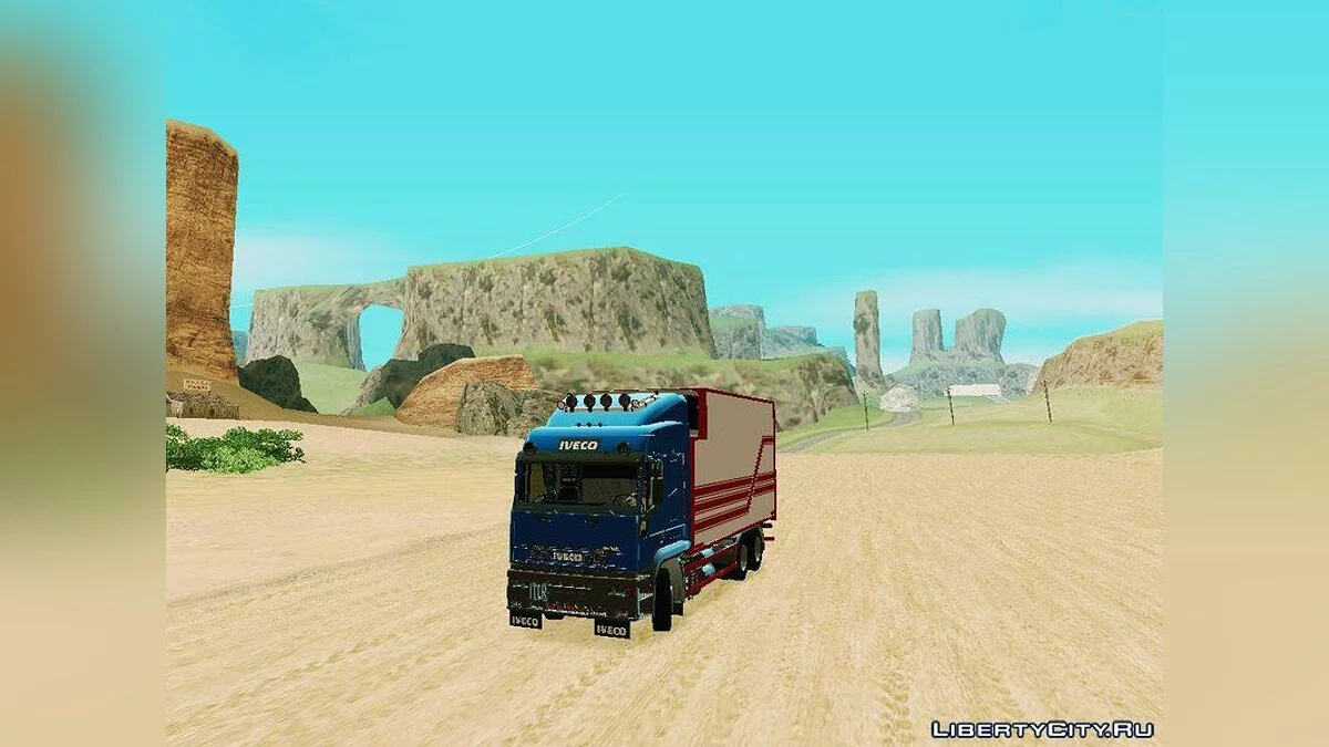 Iveco Eurotech 400E34 Tandem v2.0 / GTA San Andreas