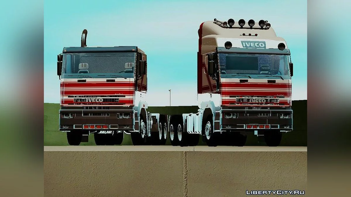 Трактор Iveco EuroTech 400E34 v3.0 Фінал / GTA San Andreas