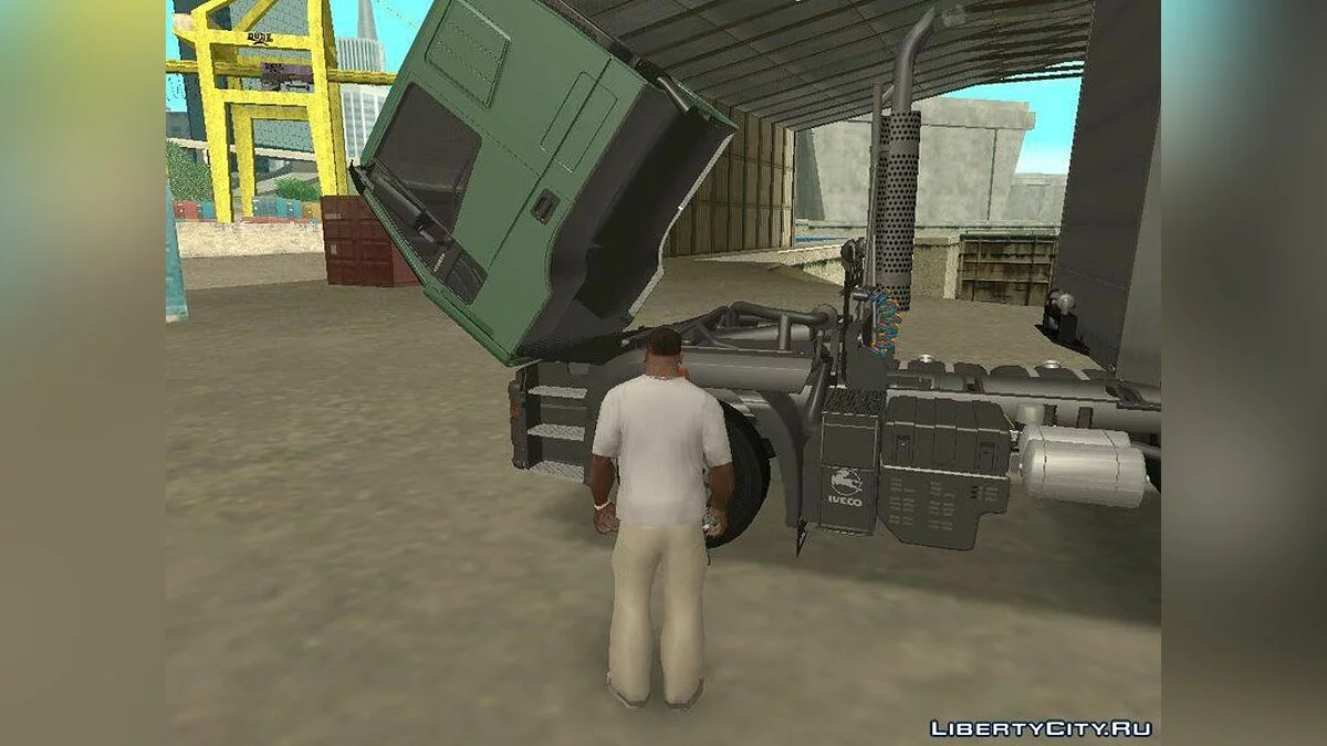 Трактор Iveco EuroTech 400E34 v3.0 Фінал / GTA San Andreas