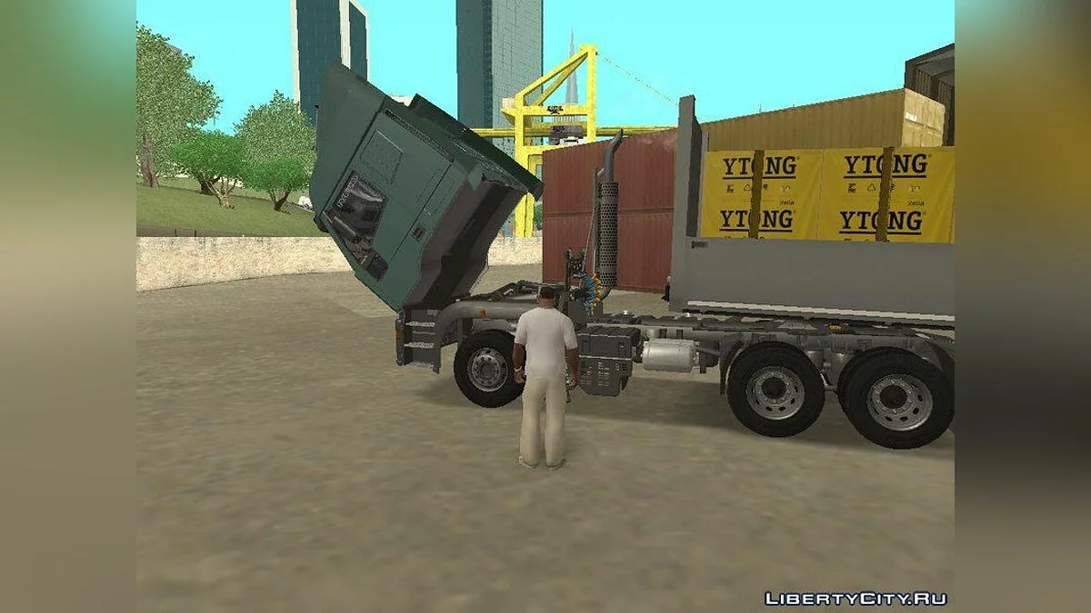 Трактор Iveco EuroTech 400E34 v3.0 Фінал / GTA San Andreas