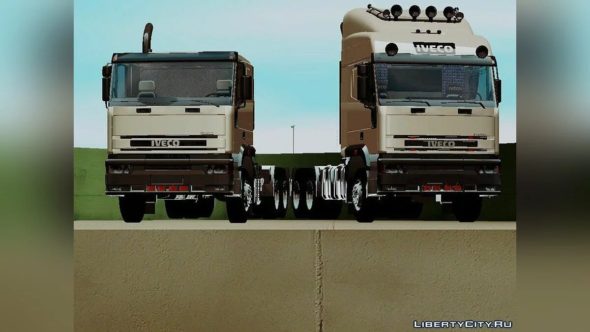 Трактор Iveco EuroTech 400E34 v3.0 Фінал / GTA San Andreas