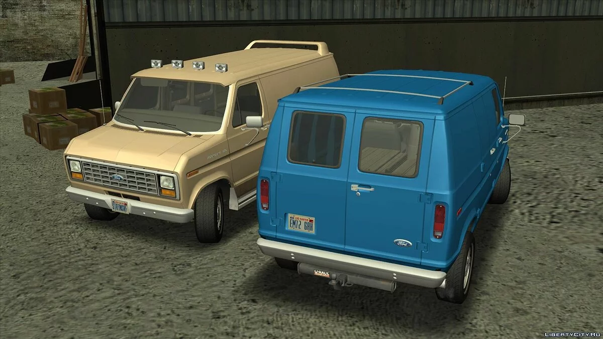 Ford E-150 Комерційний Фургон 1982 2.0 / GTA San Andreas