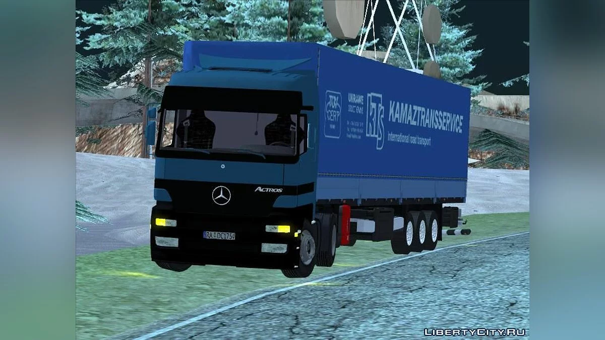 Mercedes-Benz Actros / GTA San Andreas