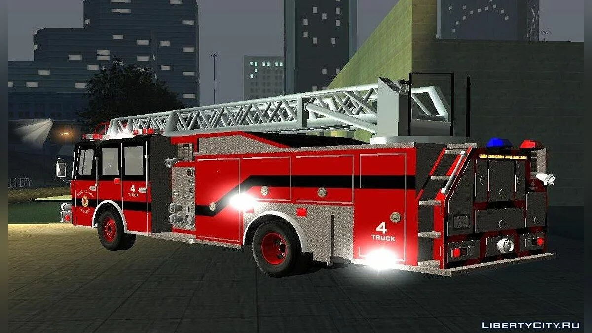 Escadas do Departamento de Incêndio de Bone County Pierce Arrow XT / GTA San Andreas