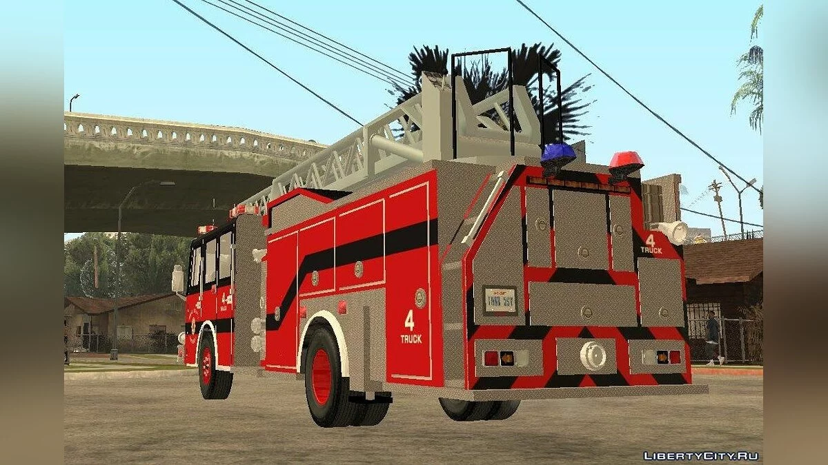 Escadas do Departamento de Incêndio de Bone County Pierce Arrow XT / GTA San Andreas