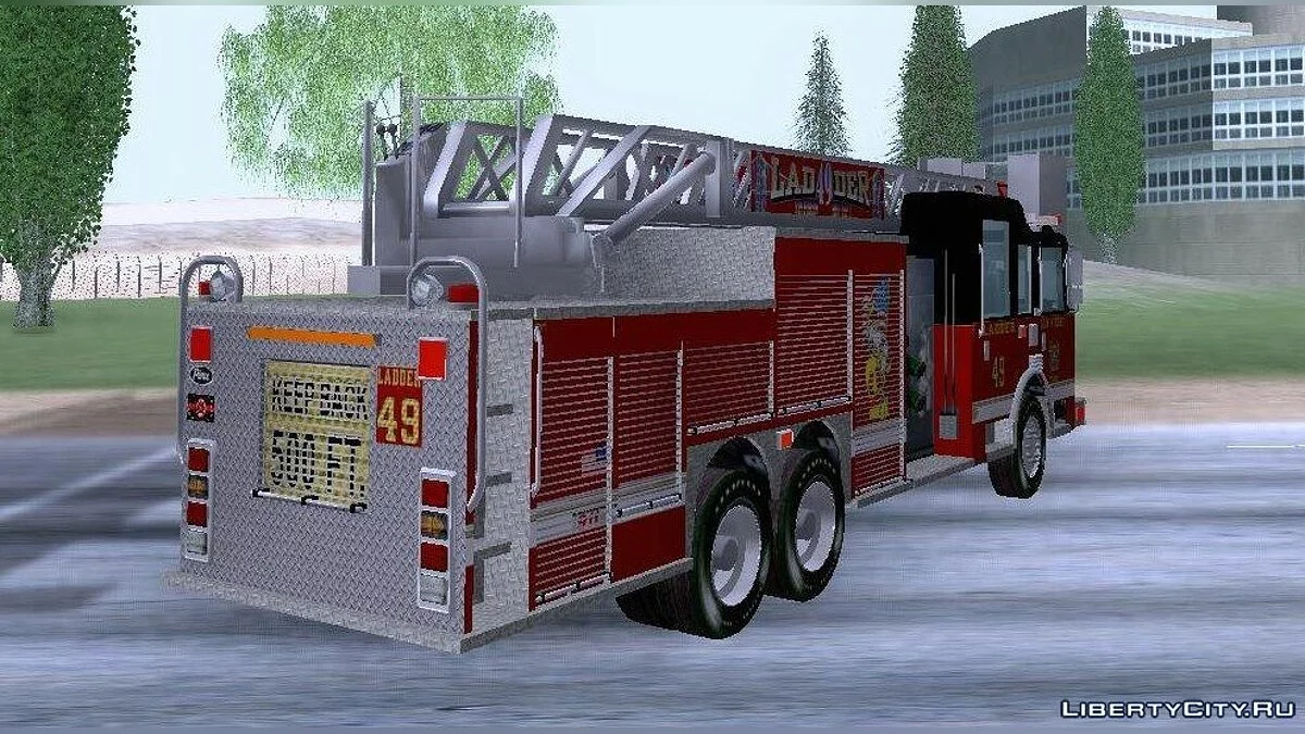 Задній монтаж SFFD Лестниця 49 / GTA San Andreas