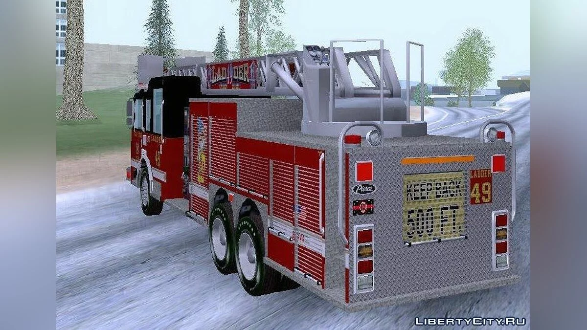 Задній монтаж SFFD Лестниця 49 / GTA San Andreas