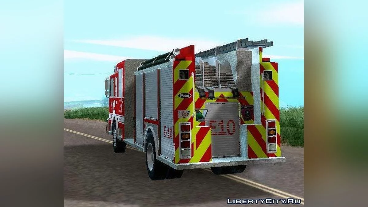 Pierce Saber LAFD Engine 10 / GTA San Andreas