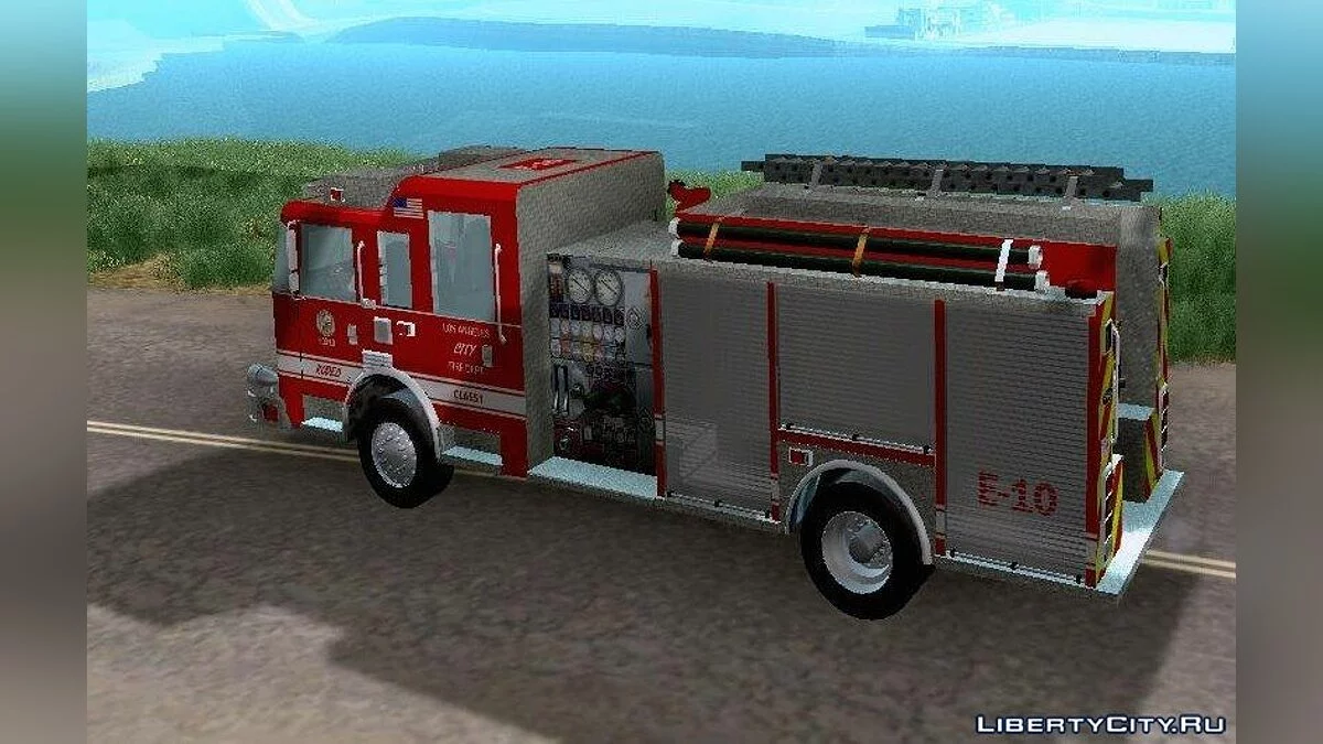 Pierce Saber LAFD Engine 10 / GTA San Andreas