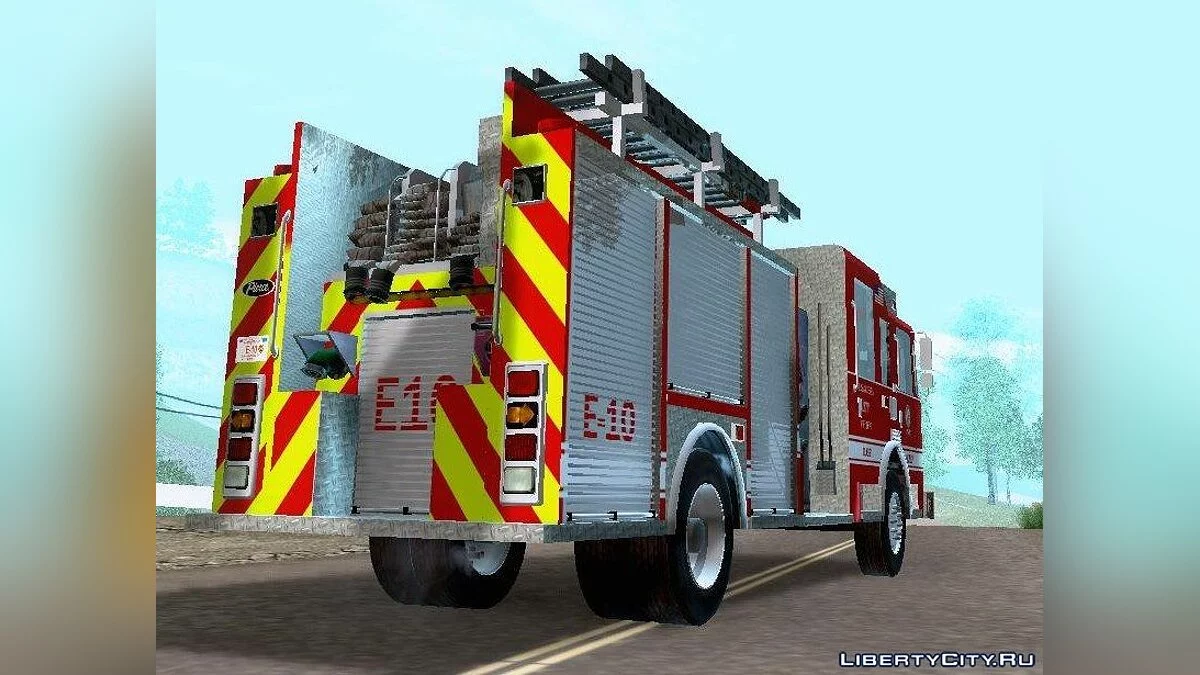 Pierce Saber LAFD Engine 10 / GTA San Andreas