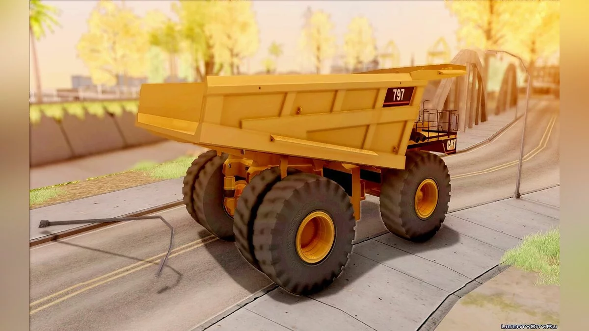 Катерпіллар 797 / GTA San Andreas