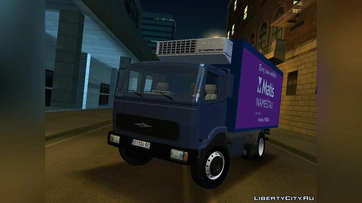 Camión de muebles FAP Matis / GTA San Andreas