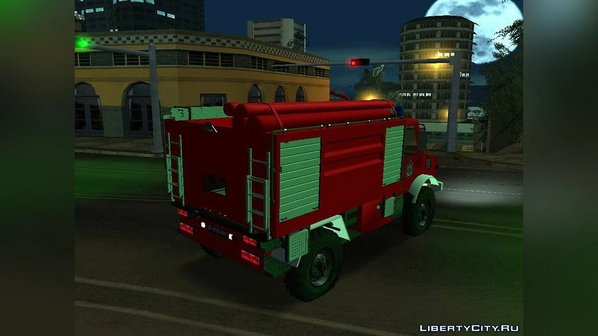 Caminhão de Bombeiros Mercedes Benz Unimog / GTA San Andreas