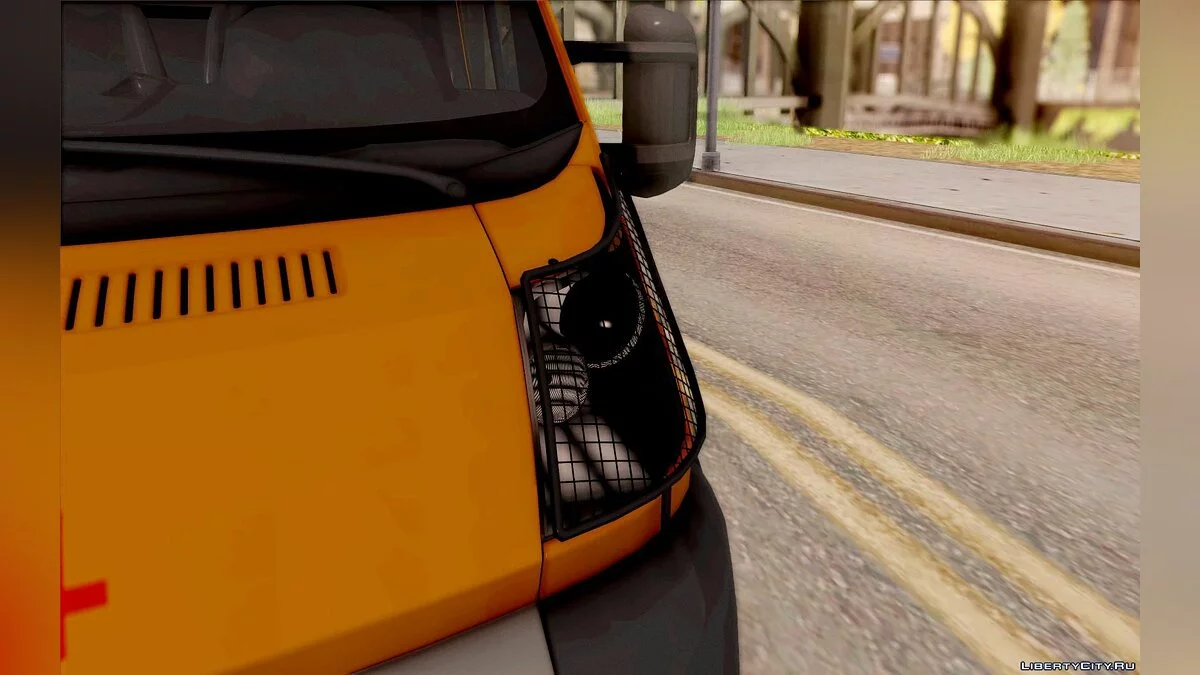 Fiat Ducato Emergency Gas Service / GTA San Andreas