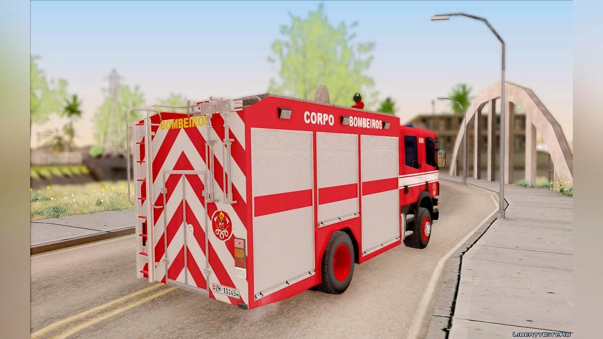 Scania 94D-260 Corpo Bombeiros SP / GTA San Andreas