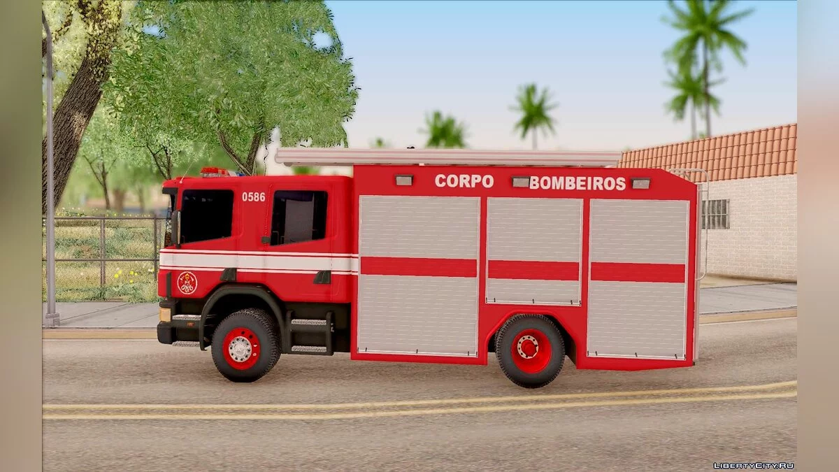 Scania 94D-260 Corpo Bombeiros SP / GTA San Andreas