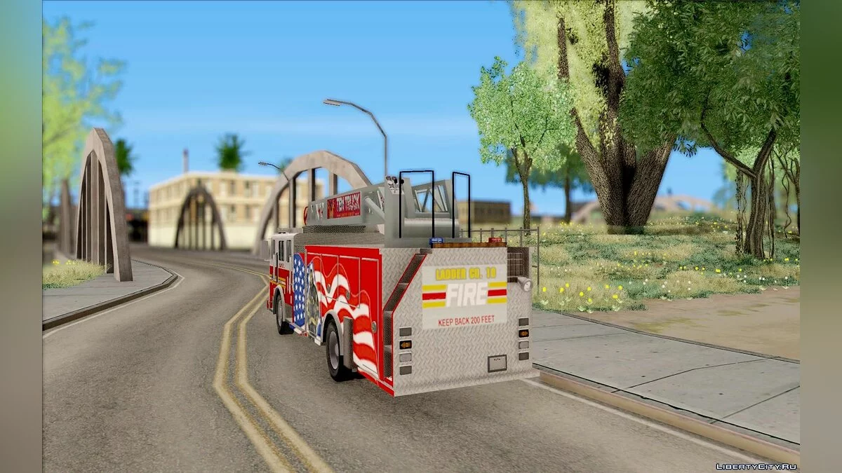 Seagrave FDNY Escada 10 / GTA San Andreas