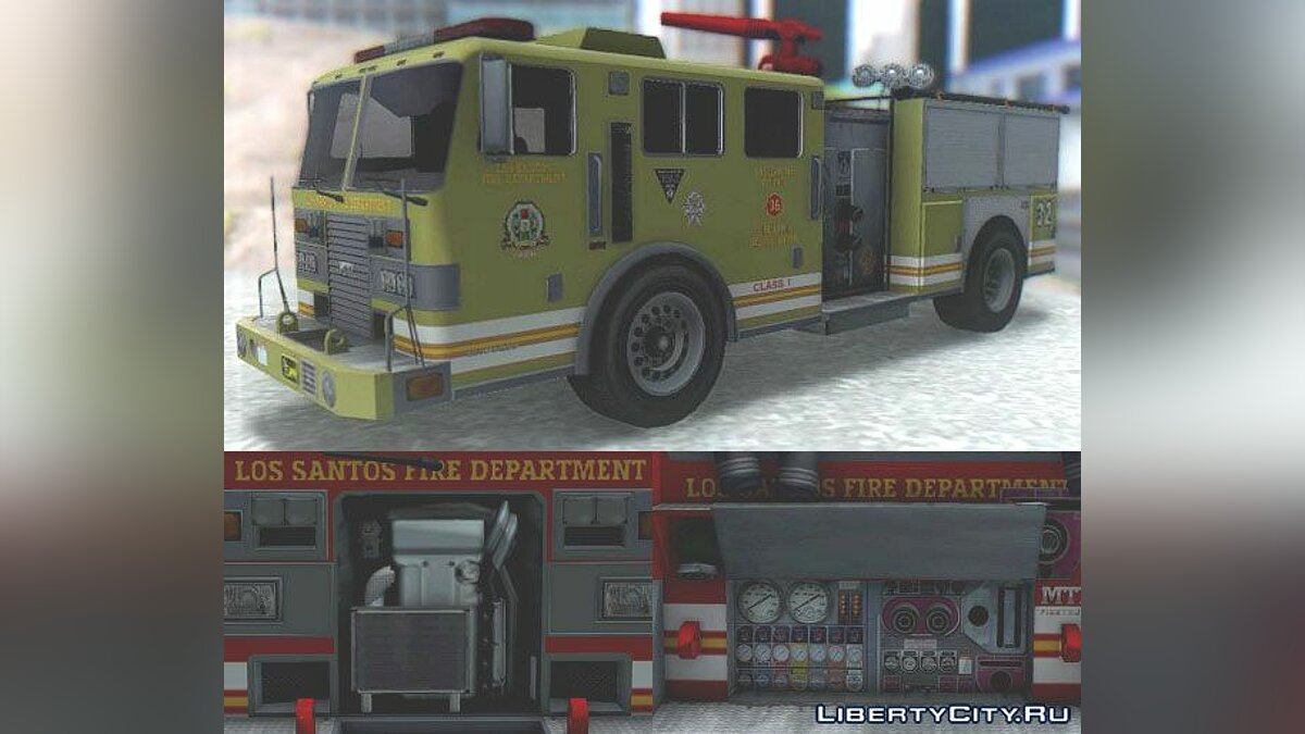 MTL Fire Truck for GTA San Andreas