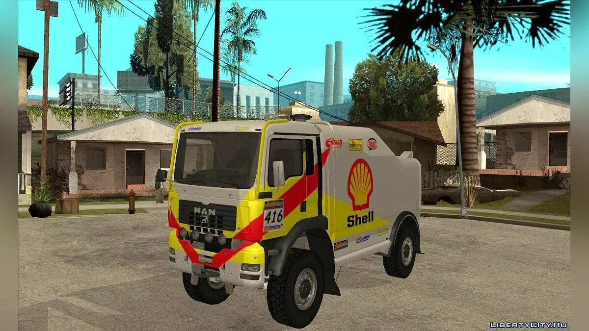 MAN TGA Rally OFFROAD / GTA San Andreas