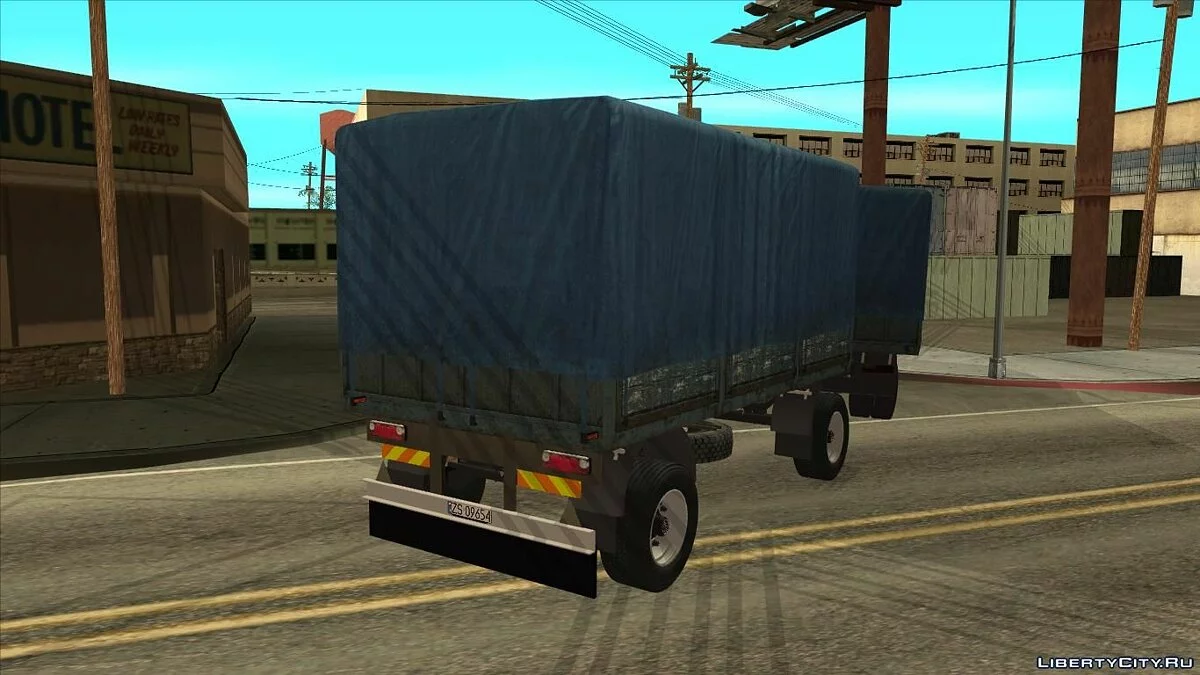 Jelcz 415 with Autosan Trailer / GTA San Andreas