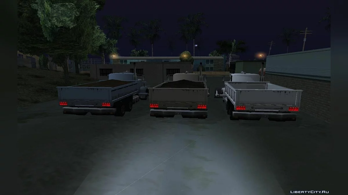 Snow Removal Flatbed / GTA San Andreas