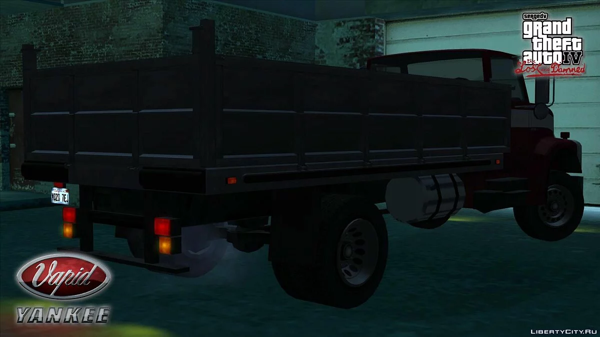 GTA IV Vapid Yankee (бортовий) / GTA San Andreas
