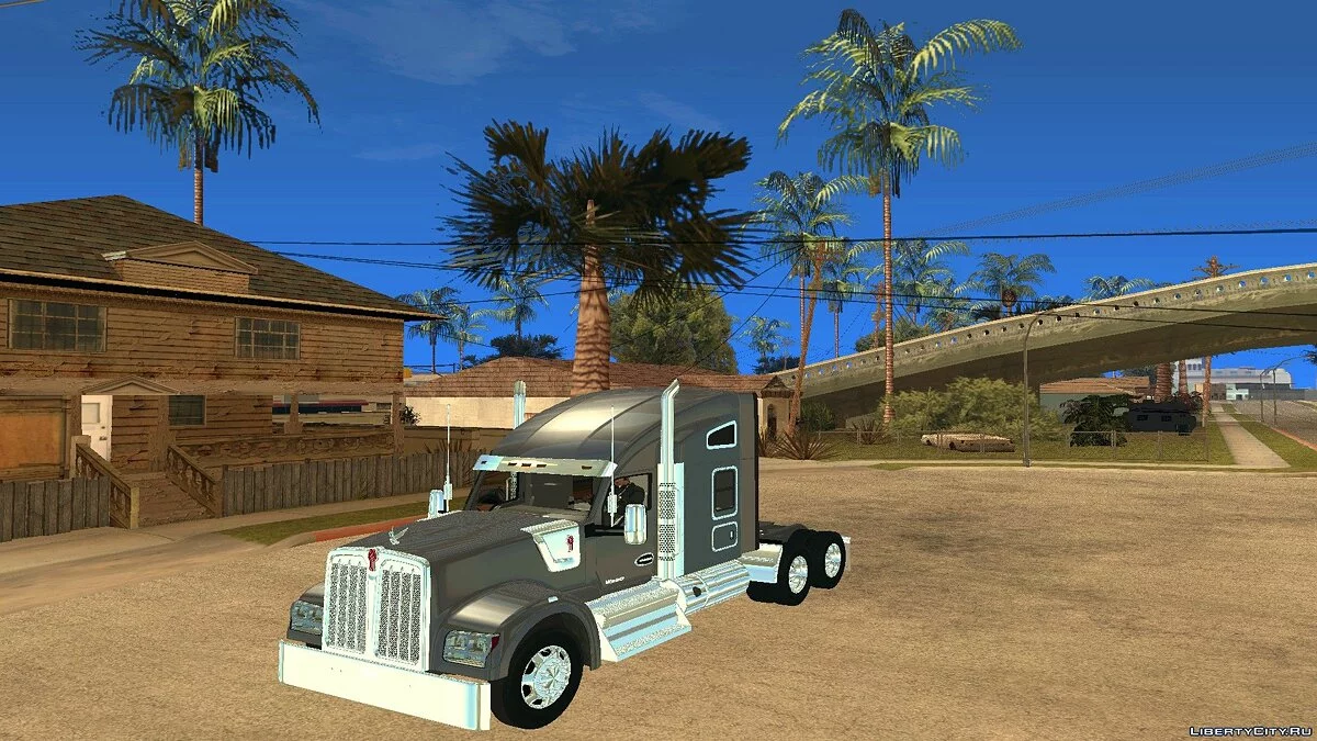 Kenworth W990 STUDIO SLEEPER / GTA San Andreas