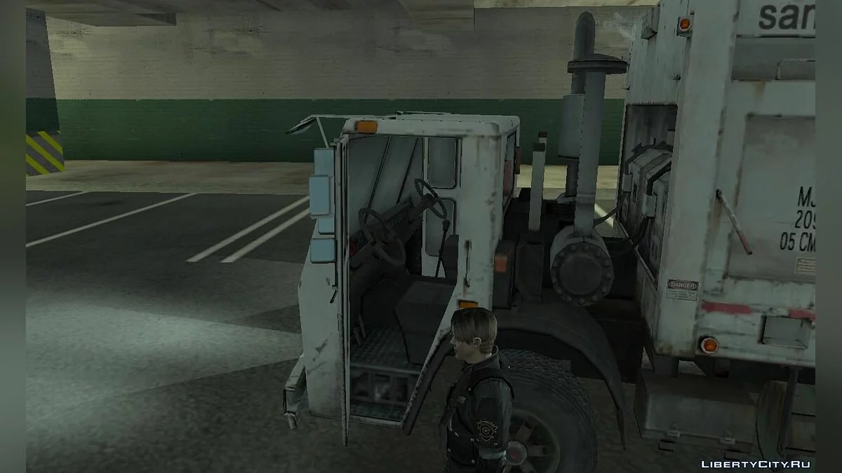 Garbage Truck from