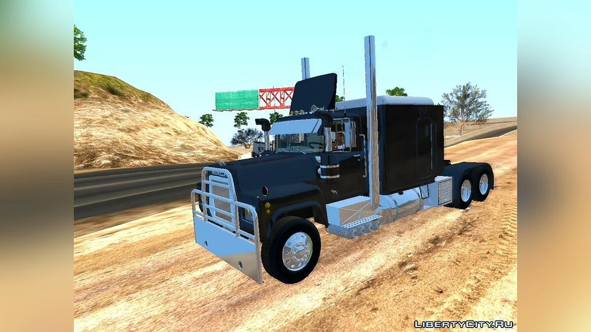 Трактор Mack R-Model 1985 року / GTA San Andreas