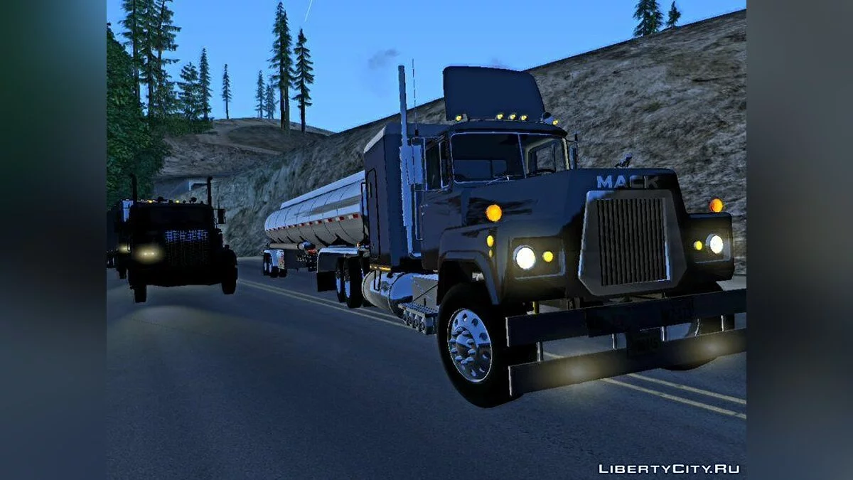 Трактор Mack R-Model 1985 року / GTA San Andreas