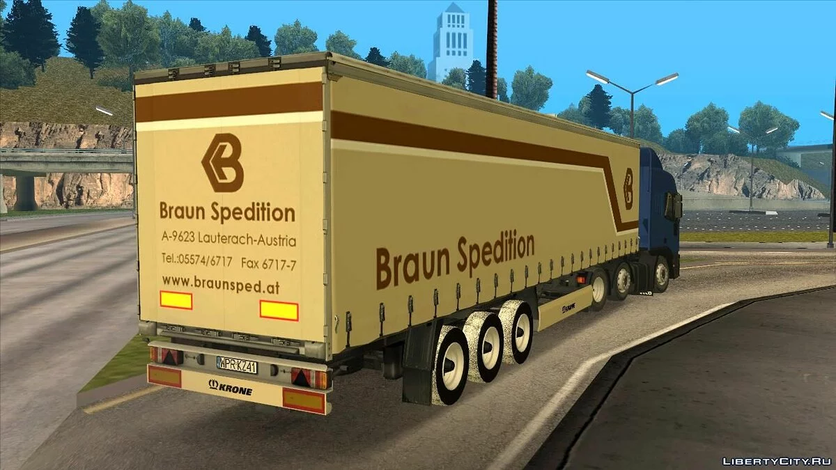 Iveco EuroTech Браун Спедишн / GTA San Andreas