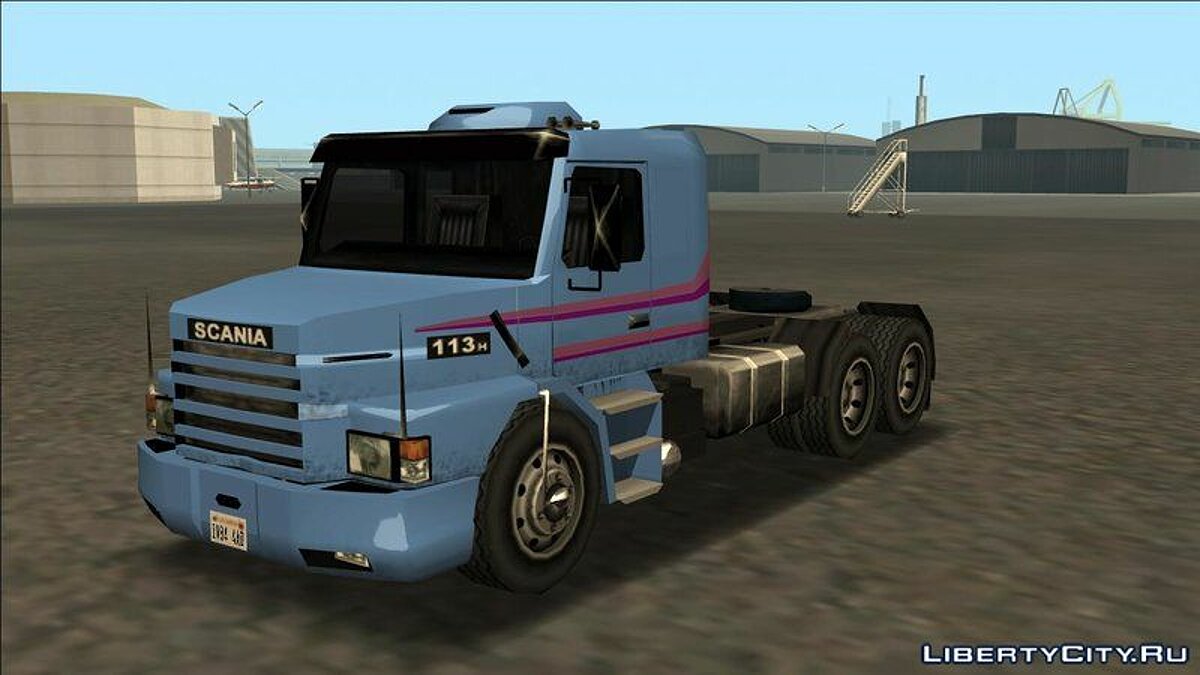 Caminhão Scania 113H Top Line e carreta Noma para GTA San Andreas