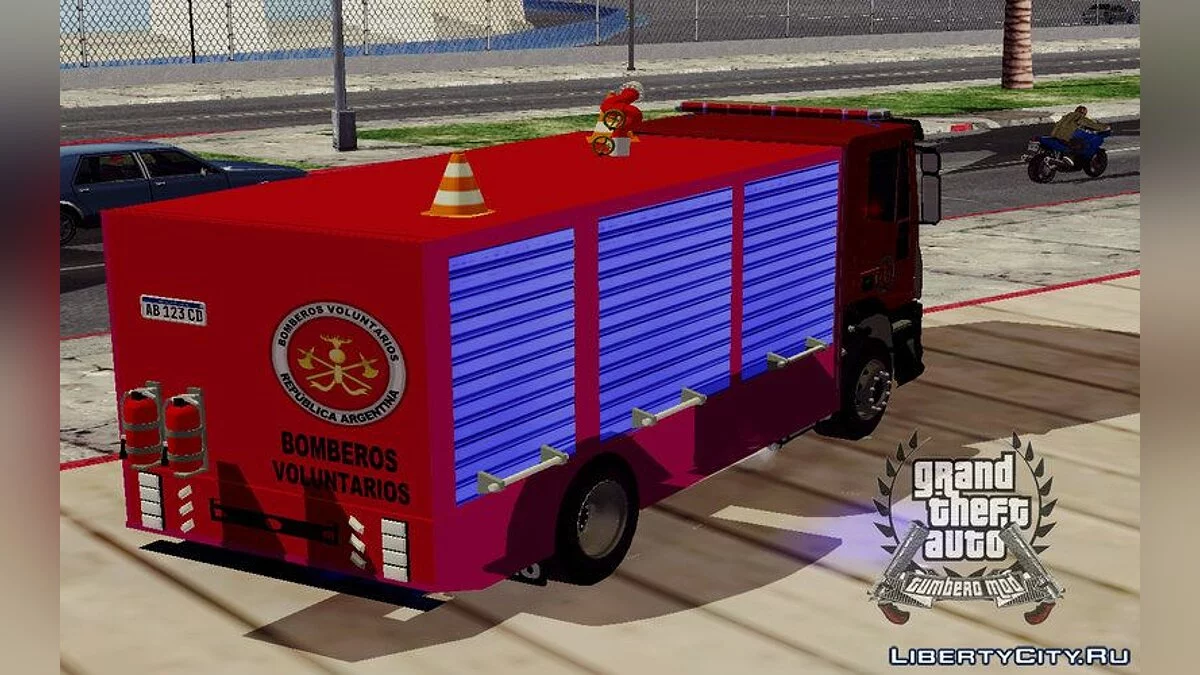 Camión IVECO Bomberos - Argentina / GTA San Andreas