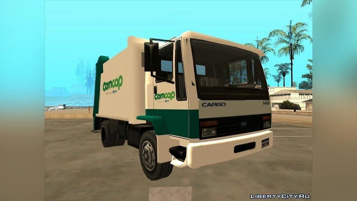 Ford Cargo 1415 Estilo Prefeitura de Florianopolis SA / GTA San Andreas