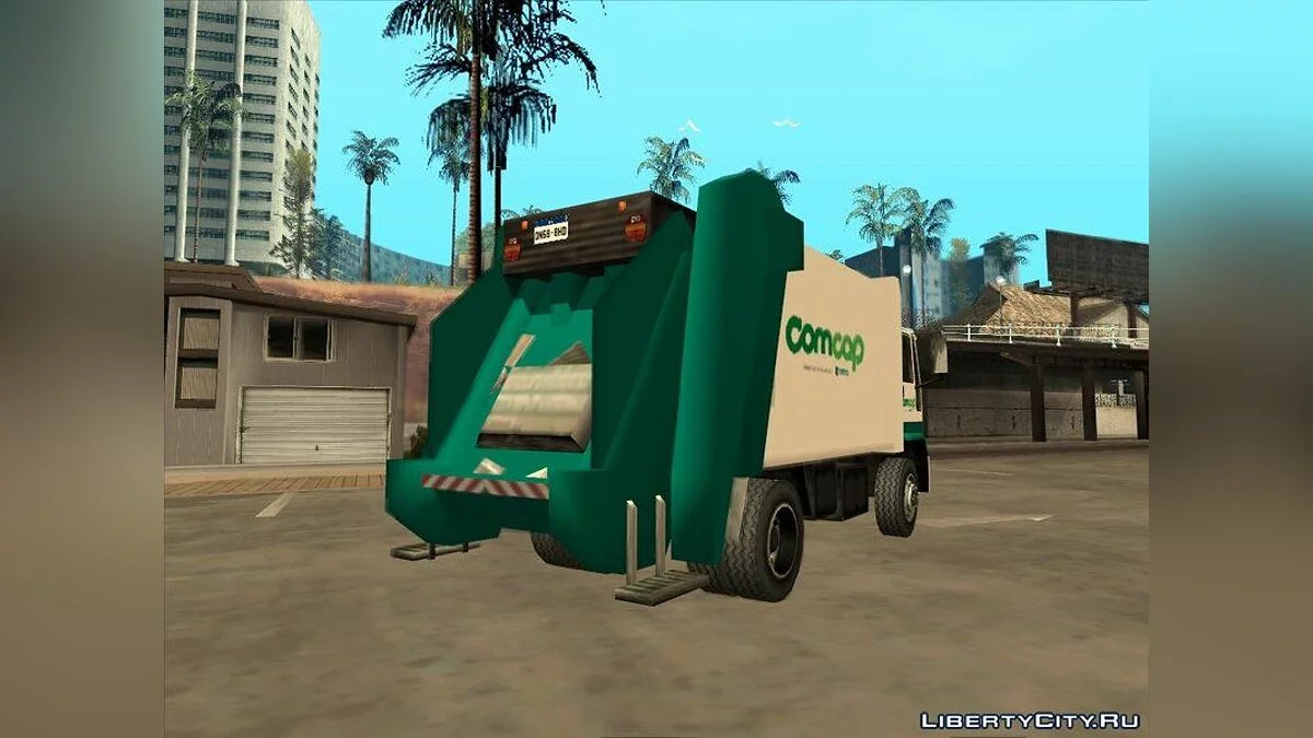 Ford Cargo 1415 Estilo Prefeitura de Florianopolis SA / GTA San Andreas