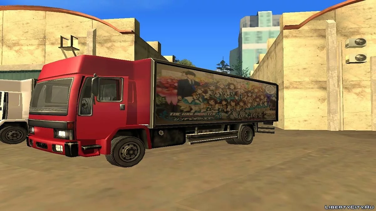 Anúncios Dft30 Box Truck v2 / GTA San Andreas